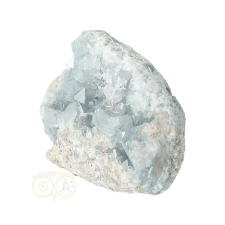 celestien cluster ruwe kristallen blauw