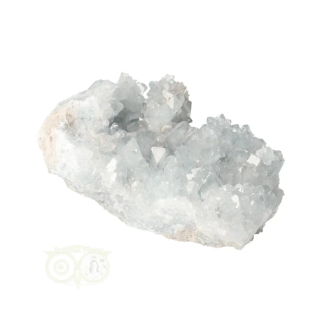 celestien cluster lichtblauw kristal