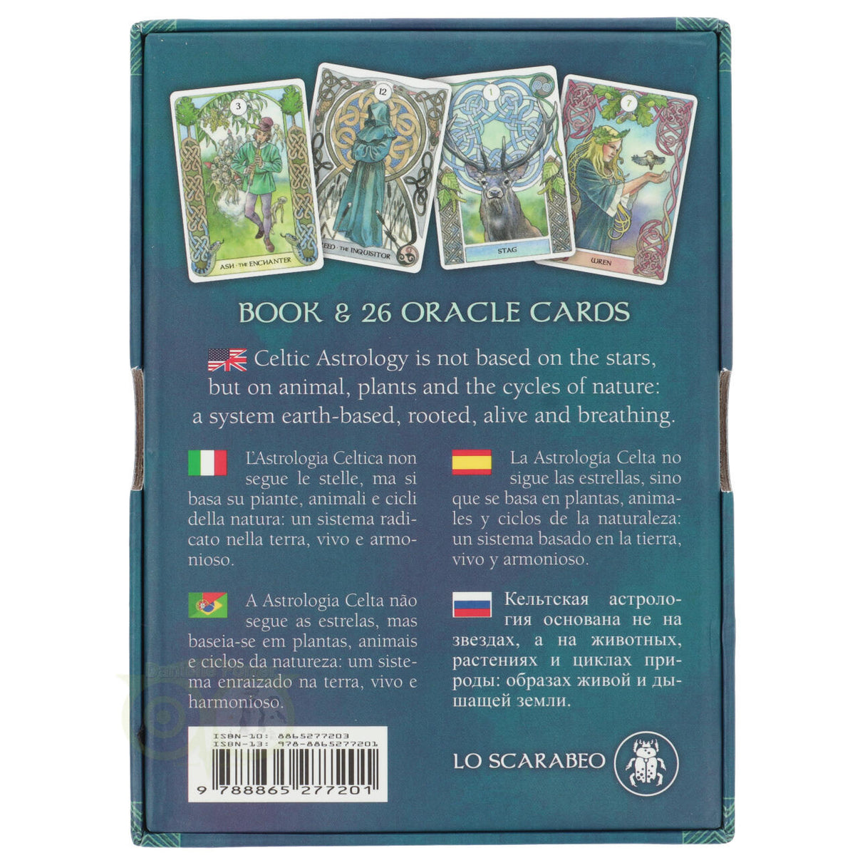 Celtic Astrology oracle cards - Antonella Castelli - Cara Fitzrandolph