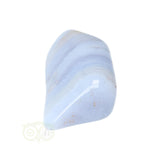 Chalcedoon trommelsteen (blauw) Nr 32