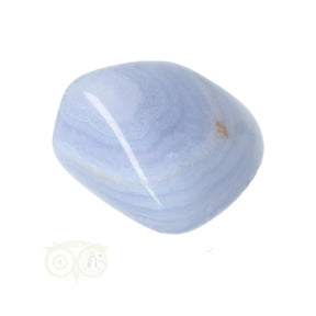 Blauwe Chalcedoon trommelsteen nr. 38 | Edelstenen avaloniet kopen