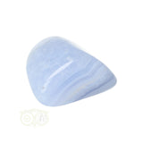 Chalcedon-Trommelstein (blau) Nr. 38