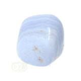 Chalcedoon trommelsteen (blauw) Nr 39