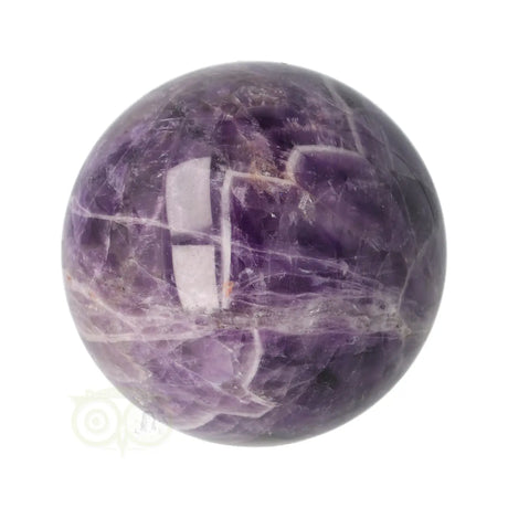 Chevron-Amethystkugel Nr. 17 - Ø 6,95 cm