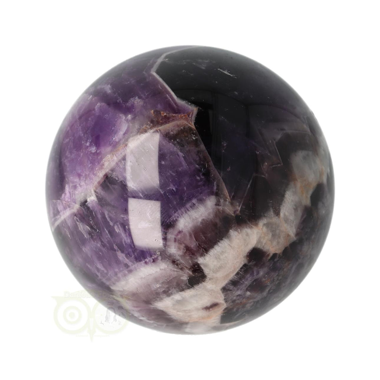 Chevron Amethist bol Nr 8 - Ø 6,78 cm