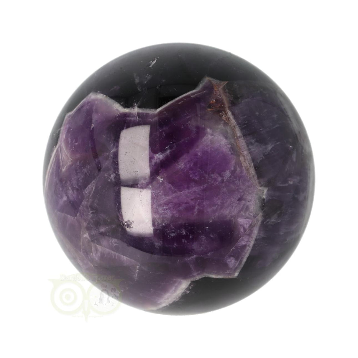 Chevron Amethist bol Nr 8 - Ø 6,78 cm