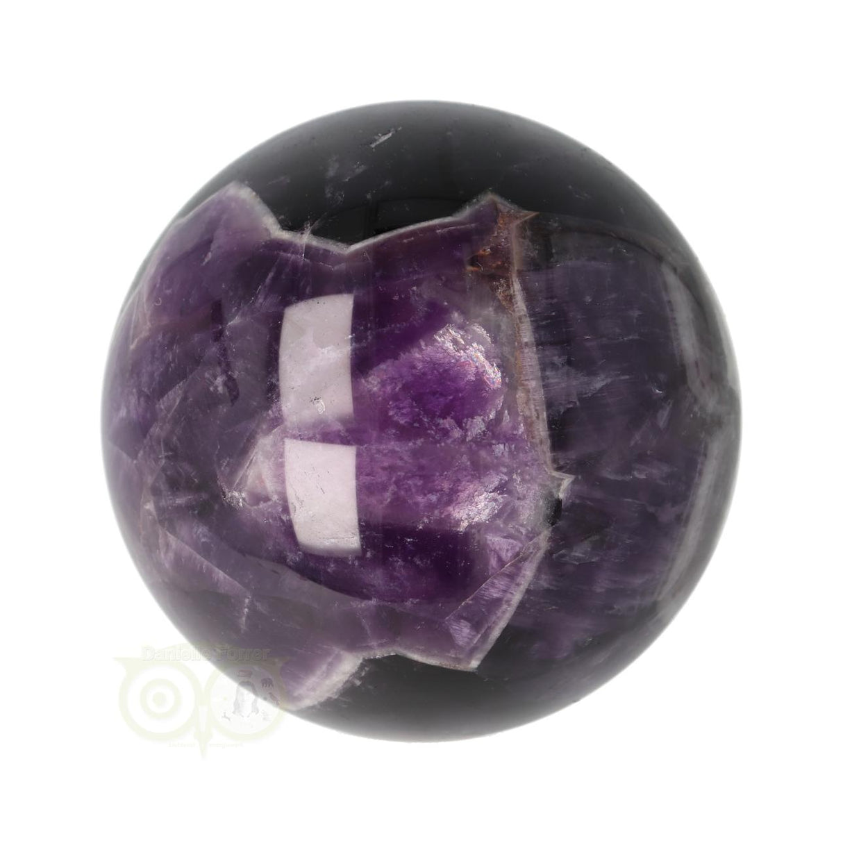 Chevron Amethist bol Nr 8 - Ø 6,78 cm