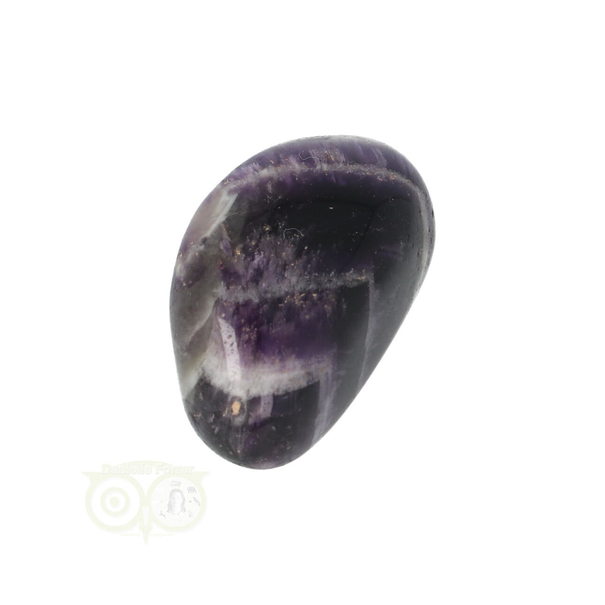 Chevron Amethist trommelsteen Nr 60