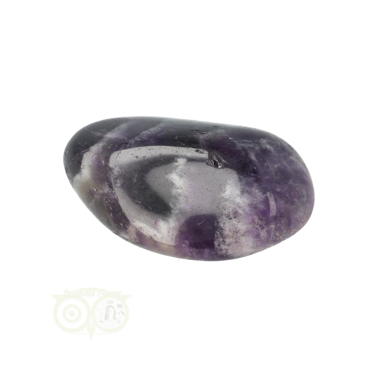 Chevron Amethist trommelsteen Nr 60