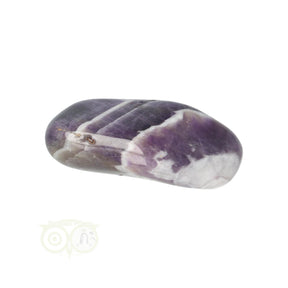 Chevron amethist trommelsteen nr. 65 van 23 gram uit Zuid-Afrika