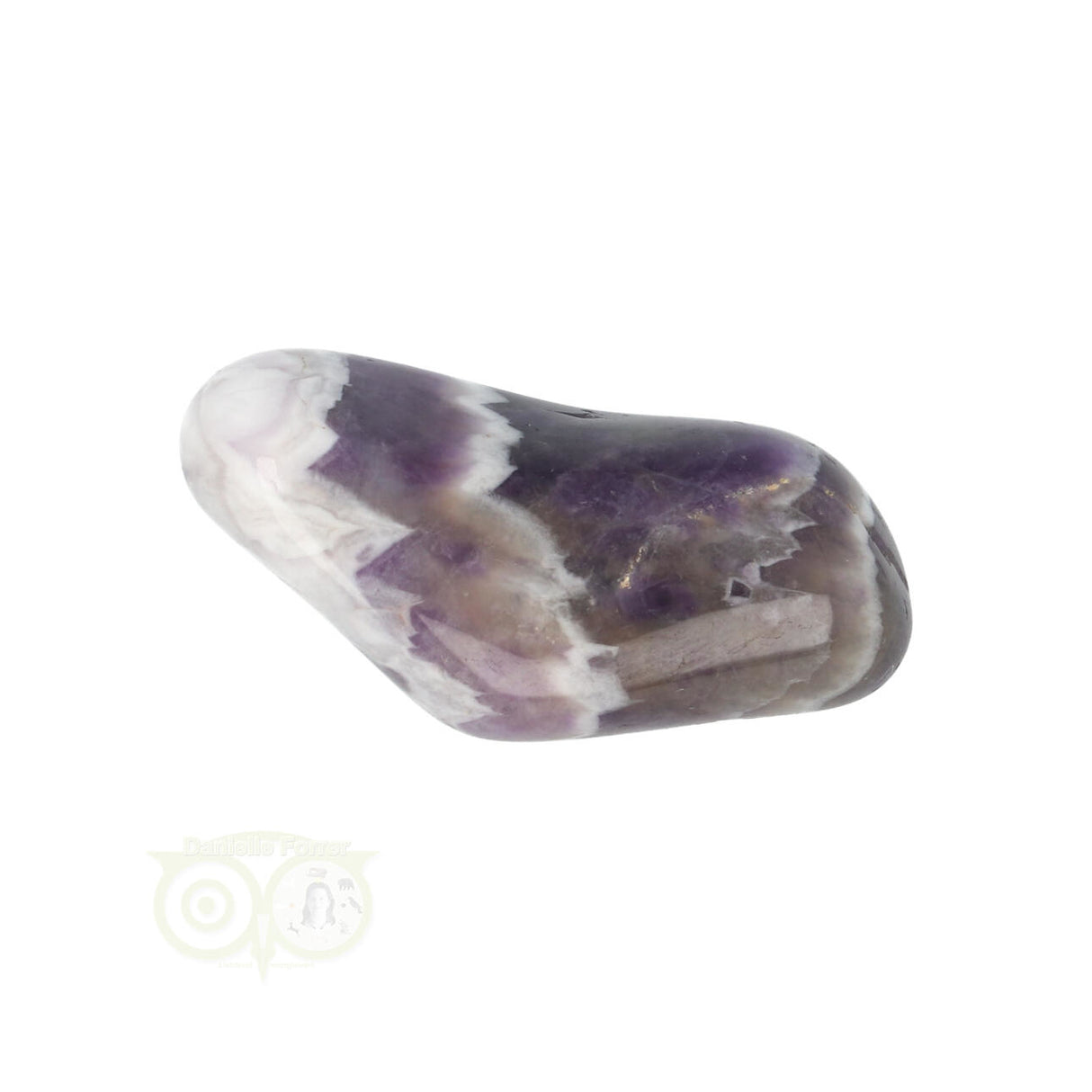 Chevron Amethist trommelsteen Nr 65