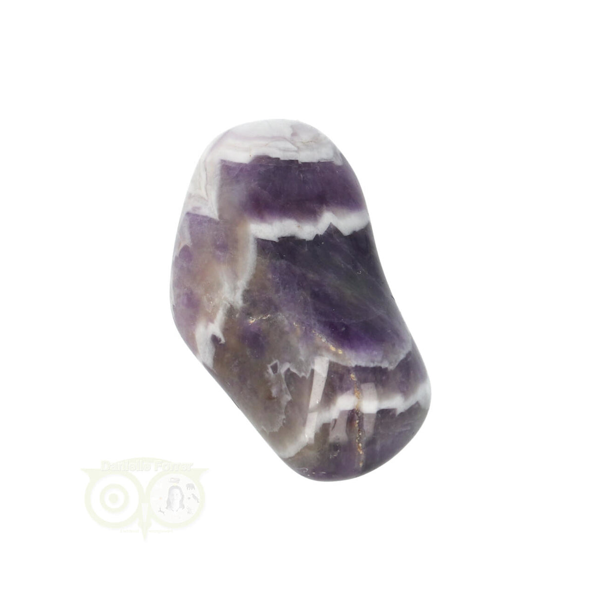 Chevron Amethist trommelsteen Nr 65