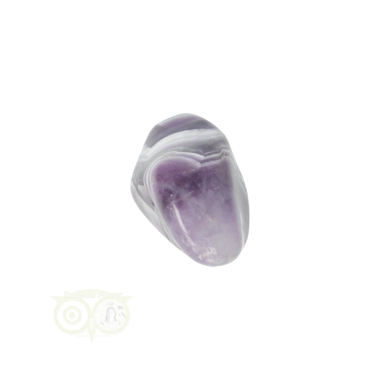 Chevron Amethist trommelsteen Nr 77