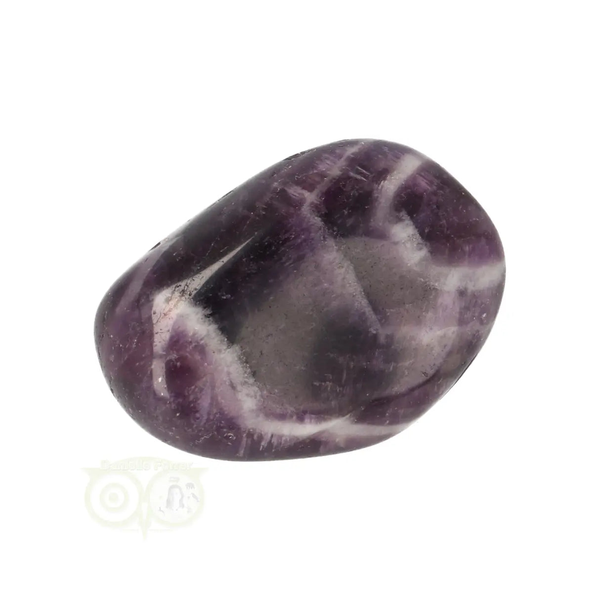 Chevron Amethist trommelsteen Nr 86