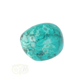 Chrysocolla Trommelsteen Nr 24, 15 gram, Peru – Webshop Danielle Forrer