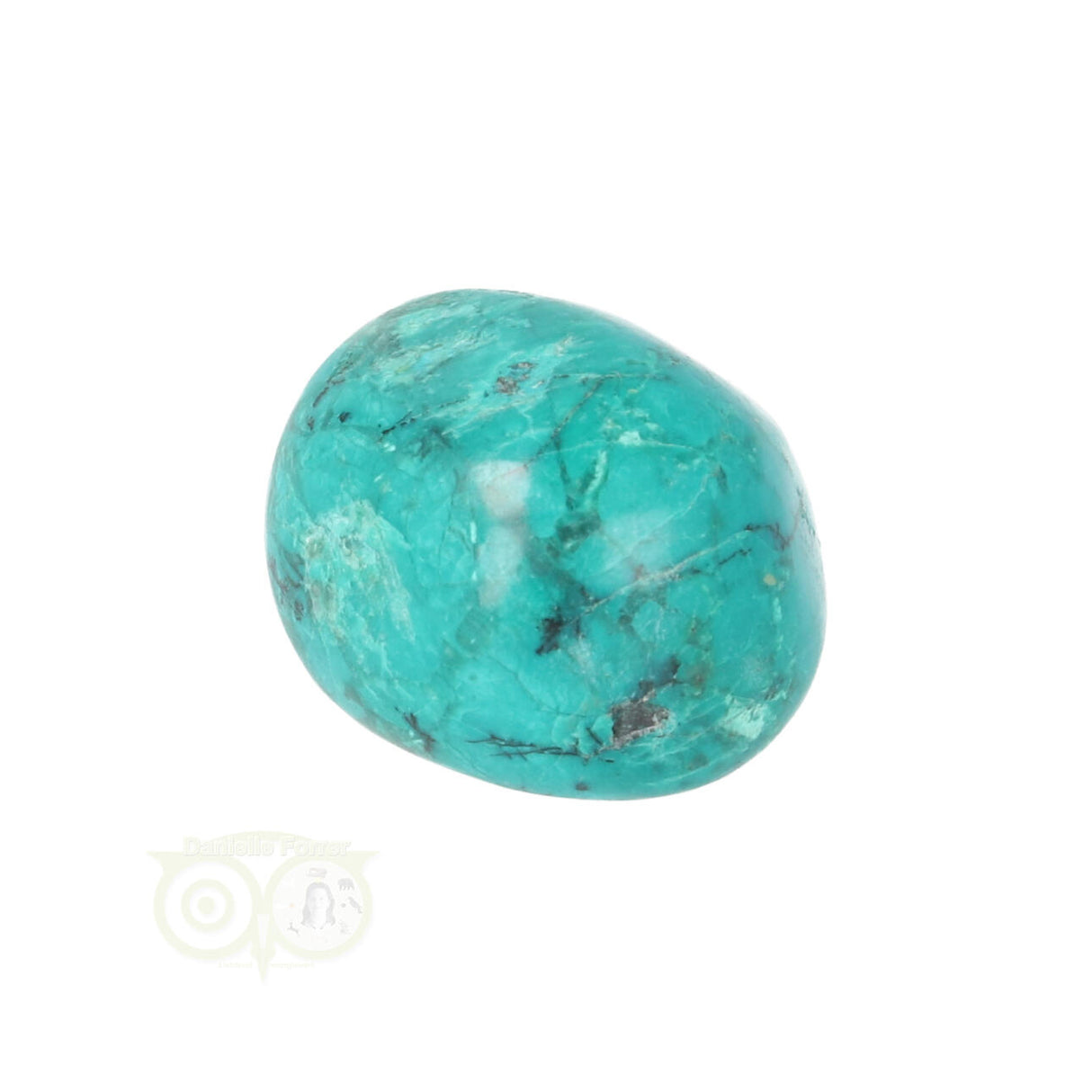 Chrysocolla trommelsteen Nr 24