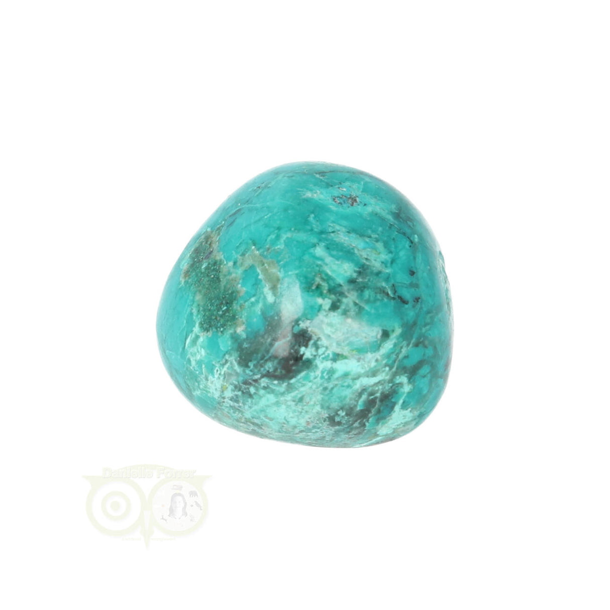 Chrysocolla trommelsteen Nr 24