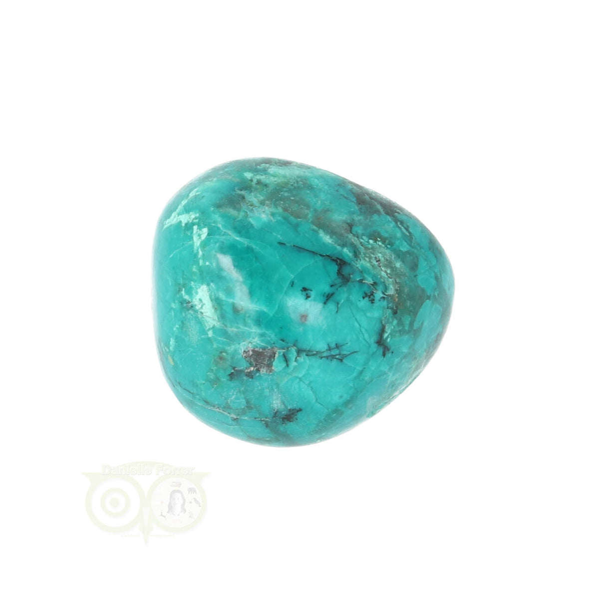 Chrysocolla trommelsteen Nr 24