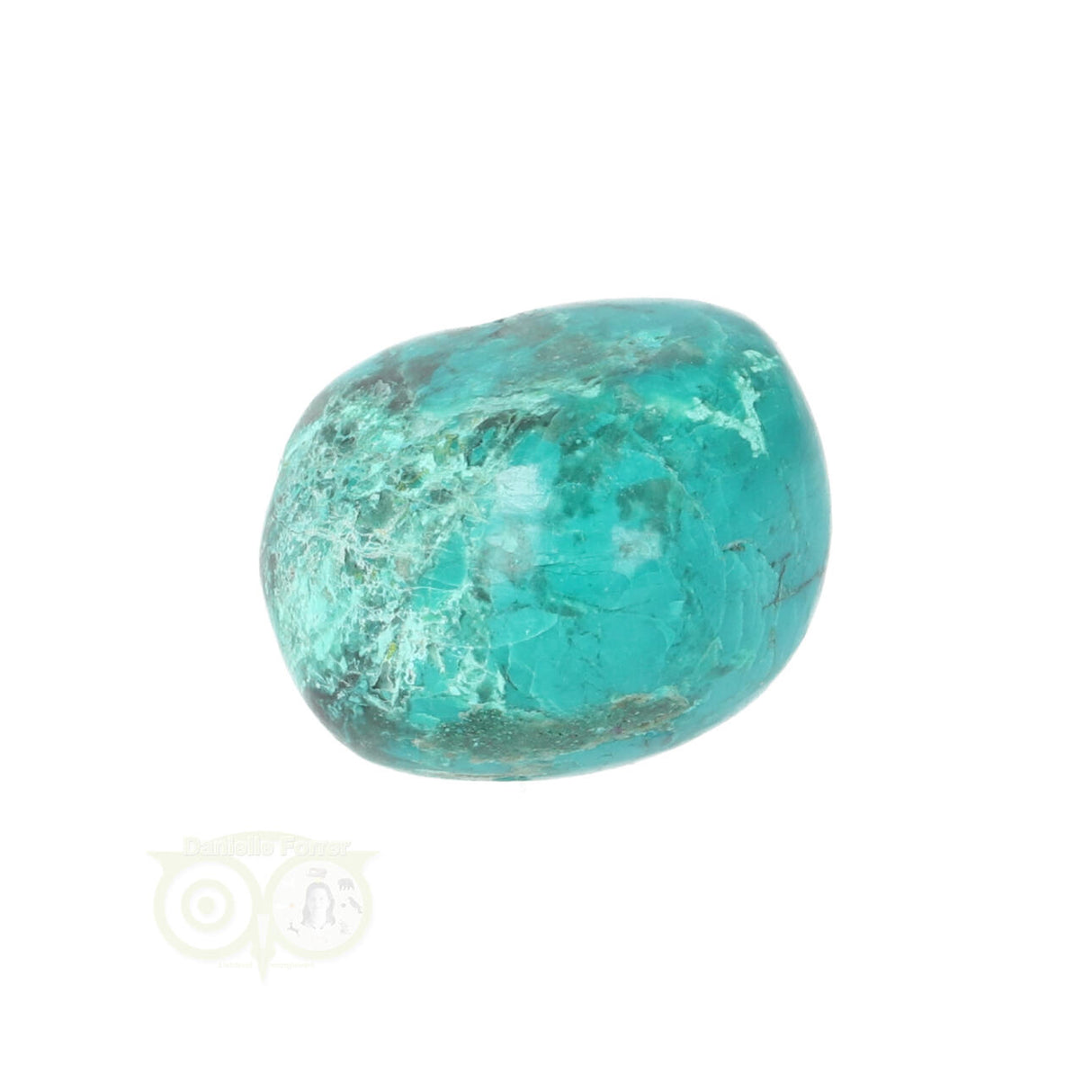 Chrysocolla trommelsteen Nr 24
