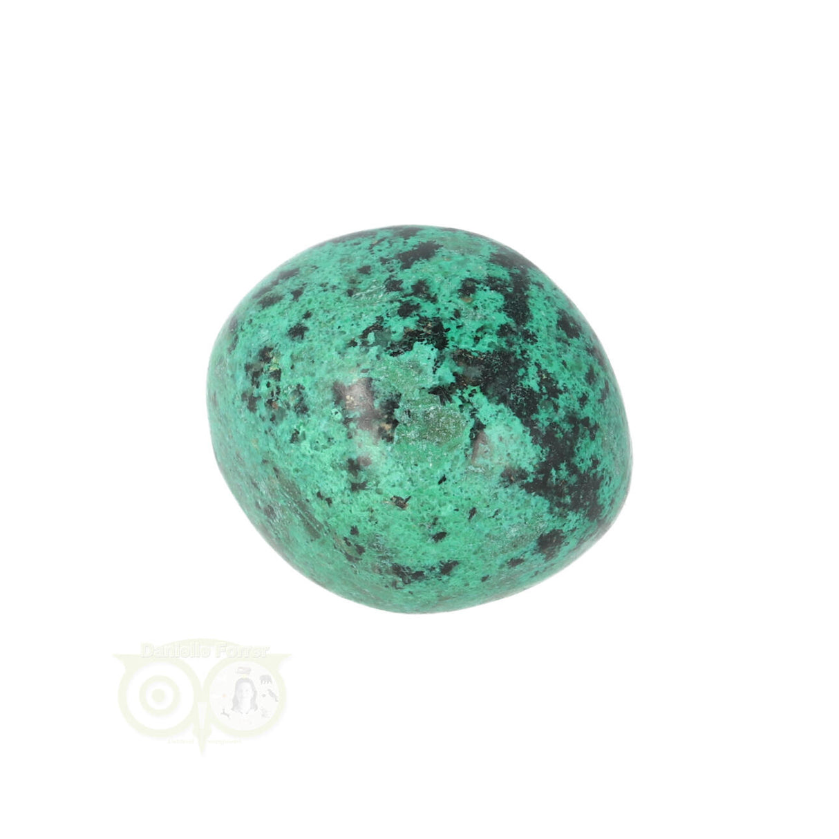 Chrysocolla trommelsteen Nr 27