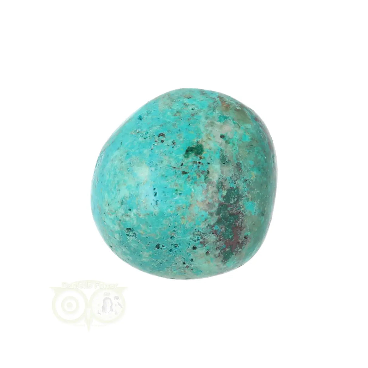 Chrysocolla trommelsteen Nr 30