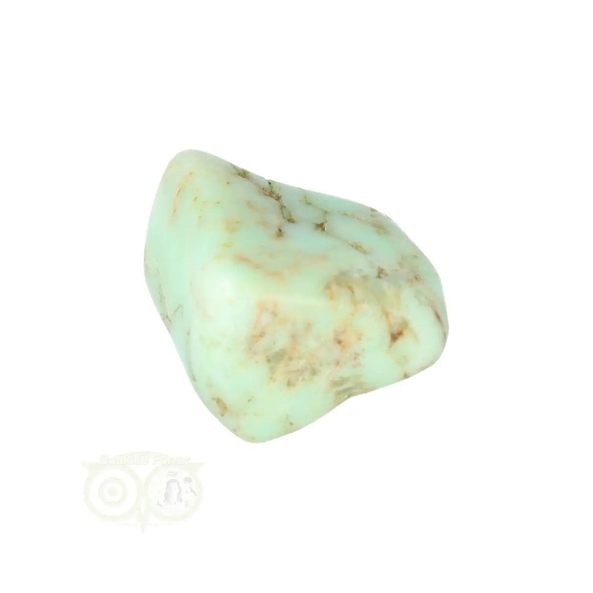 Chrysopras-Trommelstein Nr. 43