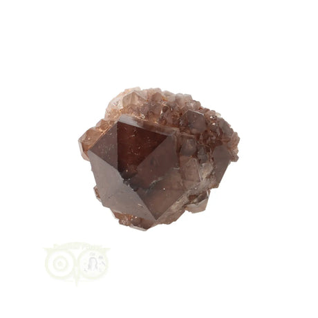Rookkwarts met citrien tinten ruw mineraal