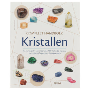 Compleet handboek kristallen Philip Permutt voorkant – boek 400 kristallen edelstenen eigenschappen toepassingen 176 pagina's – Webshop Danielle Forrer