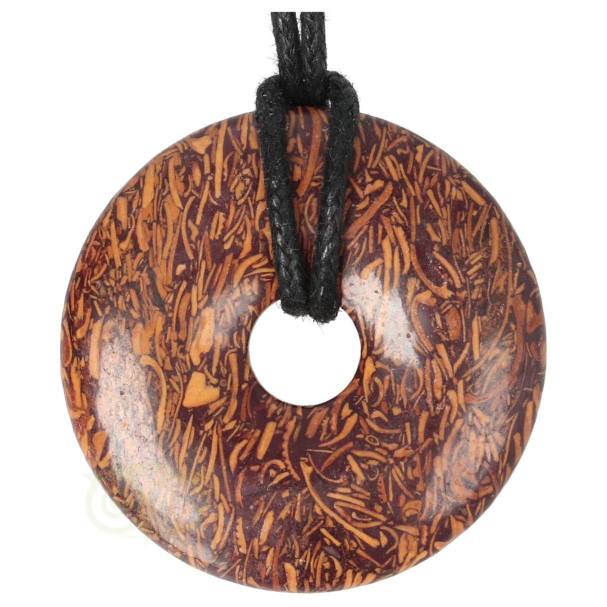 Coquina Jaspis donut Nr 10 - Ø4 cm