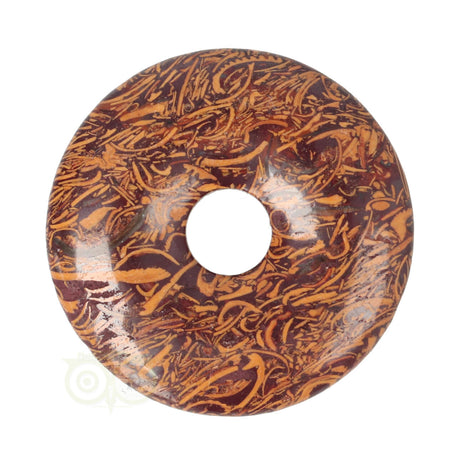 Coquina Jaspis donut hanger nr. 3 - Ø4 cm | Edelsteen sieraad