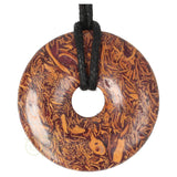 Coquina-Jaspis-Donut Nr. 3 - Ø4 cm