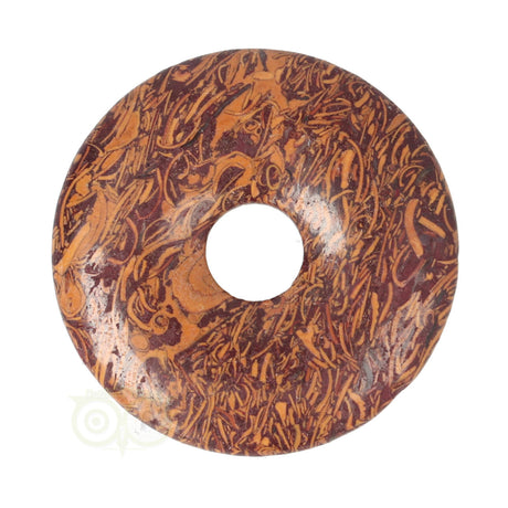 Coquina Jaspis donut hanger nr. 5 - Ø4 cm | Edelsteen sieraad