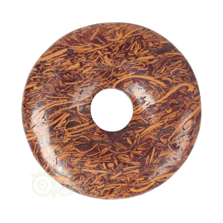 Coquina Jaspis donut hanger nr. 7 - Ø4 cm | Edelsteen sieraad