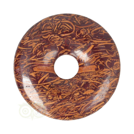 Coquina Jaspis donut hanger nr. 9 - Ø4 cm | Edelsteen sieraad
