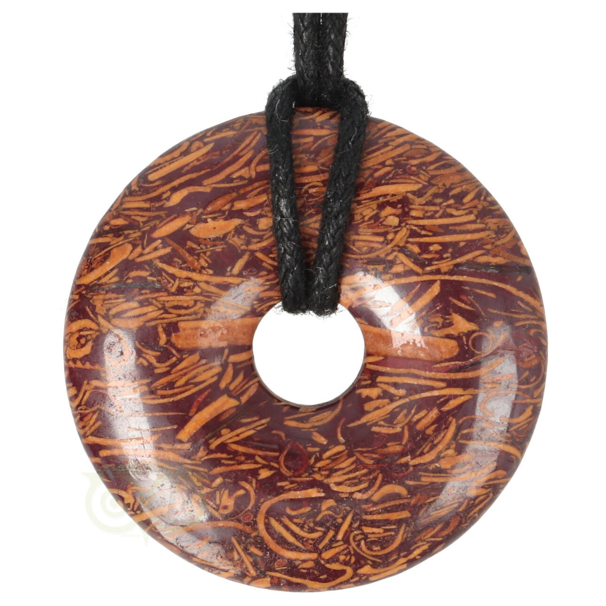 Coquina Jaspis donut Nr 9 - Ø4 cm