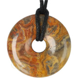 Crazy Lace Agaat donut Nr 16 - Ø 4 cm