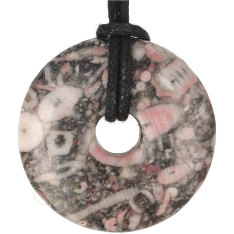 Crinoid Donut-Anhänger Nr. 16 - Ø 4 cm