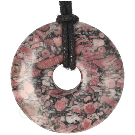 Crinoid Donut-Anhänger Nr. 17 - Ø 4 cm