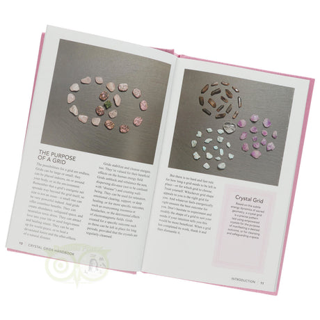 Crystal Grids Handbook - Judy Hall - binnenpagina grid templates – Webshop Danielle Forrer