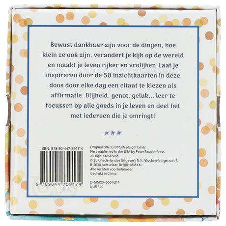 Dankbarkeit – Erkenntniskarten