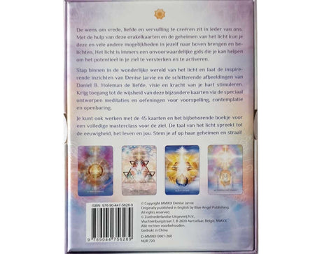 Denise Jarvie orakelkaarten licht boodschappen met boek en meditatie oefeningen