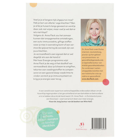 Meer energie en gezondheid boek Anne Fleck