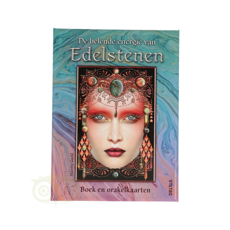 Edelstenen kaarten set met boek helende energie en betekenis stenen