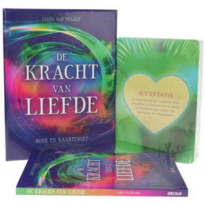 De kracht van liefde James Van Praagh kaartenset en boek 44 kaarten