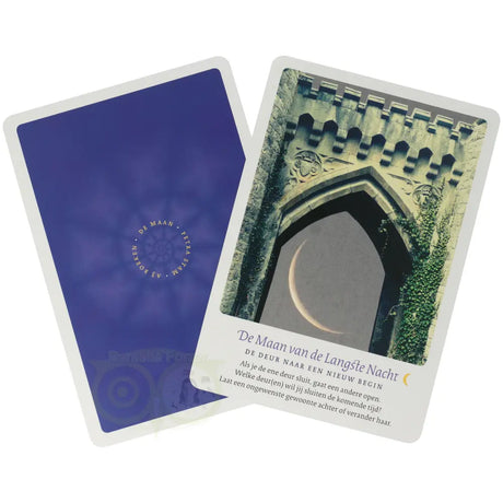 Kaartendeck De Maan Petra Stam – spirituele kaarten in kartonnen doosje