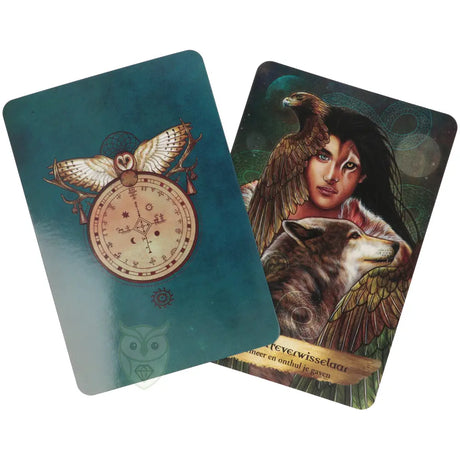 Spirituele gidsen kaarten set met handleiding
