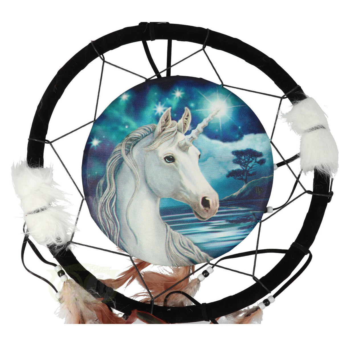 Traumfänger „Einhorn“ von Lisa Parker, 32,5 cm