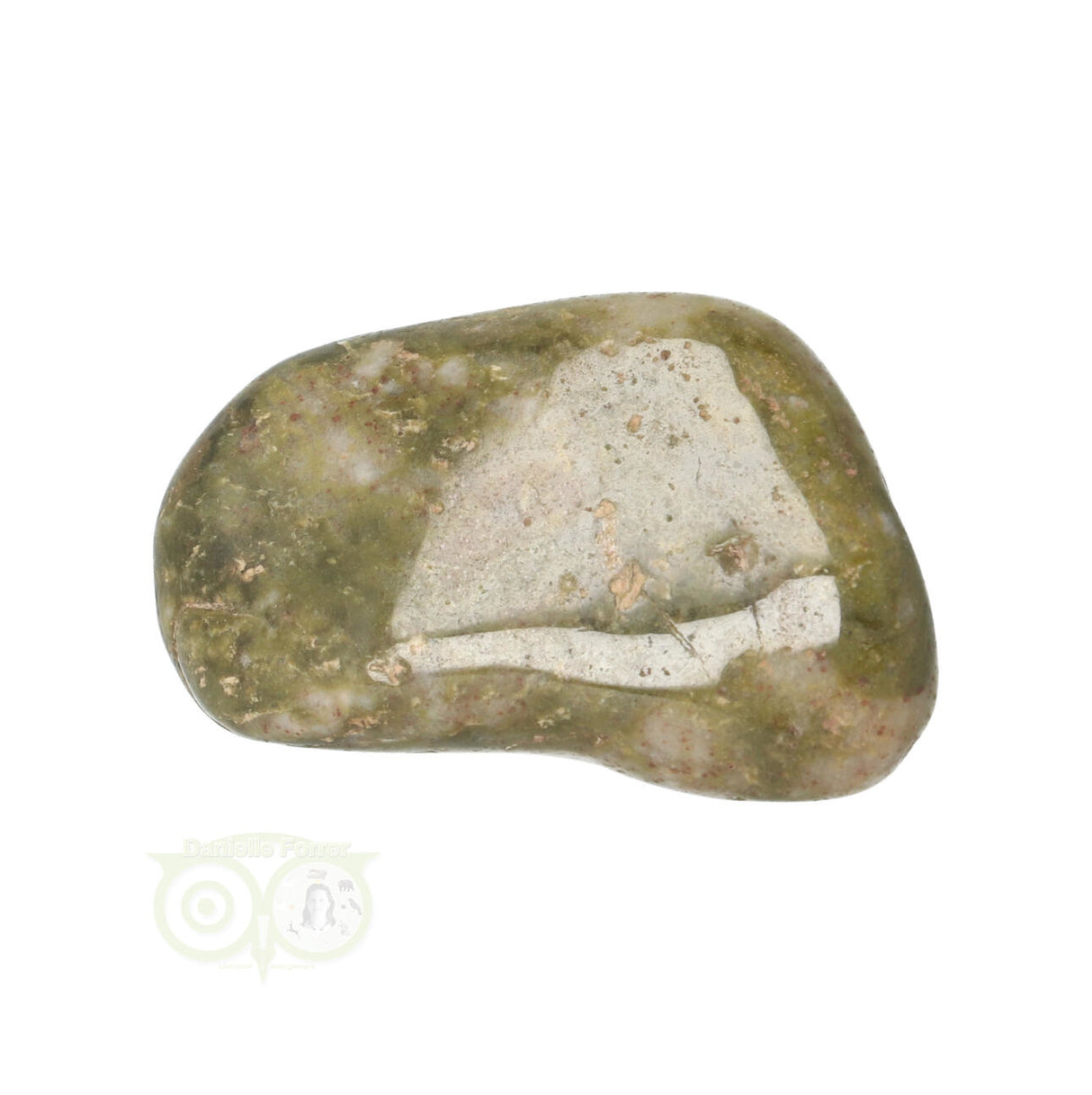 Epidote Tumbled Stone No. 19