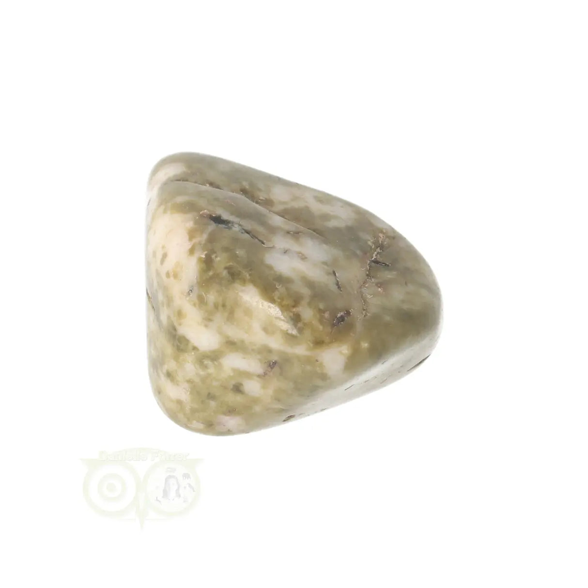 Epidot-Trommelstein Nr. 35