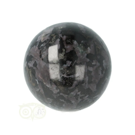 Gabbro Merliniet bol 176 gram nr. 11 – totaaloverzicht compacte bolvorm Blizzard Stone Madagascar – Webshop Danielle Forrer